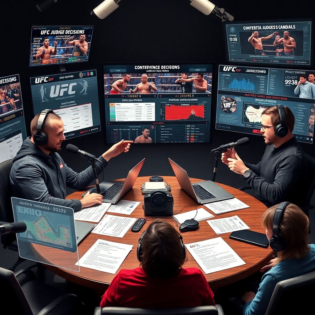 Подкаст-формат: самые спорные решения судей в истории Mma и их последствия